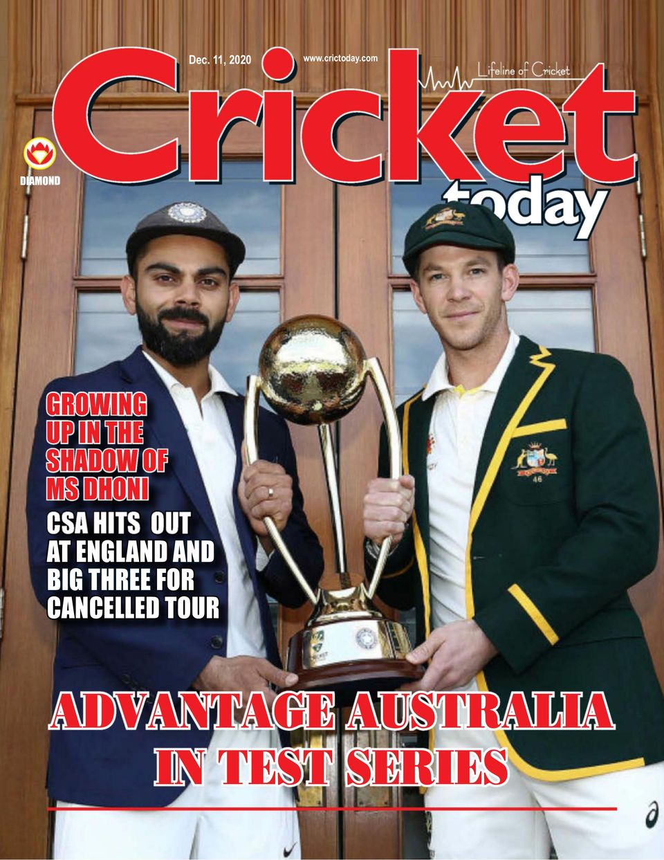 Icc cricket world cup 2023. Cricket Today-December 11, 2020 Magazine - Get your Digital Subscription
